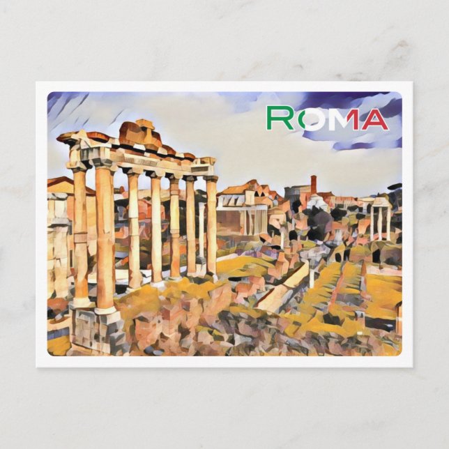 Carte Postale IT Italie - Italia - Roma - (Devant)