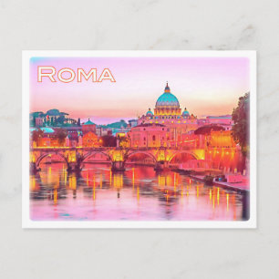 Carte Postale IT Italie - Italia - Roma - Panorama