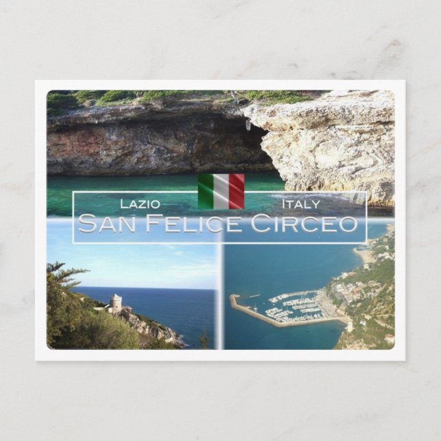 Carte Postale IT Italie - Latium - San Felice Circeo - (Devant)
