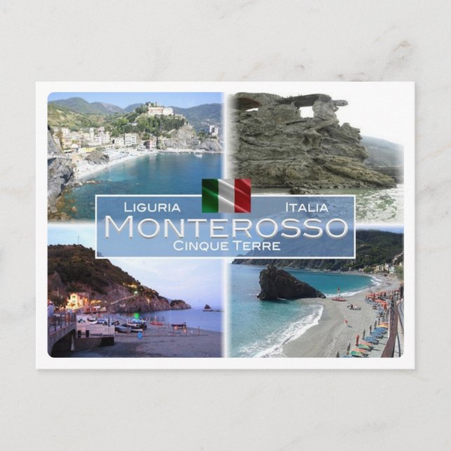 Carte Postale IT Italie - Ligurie - Monterosso - (Devant)