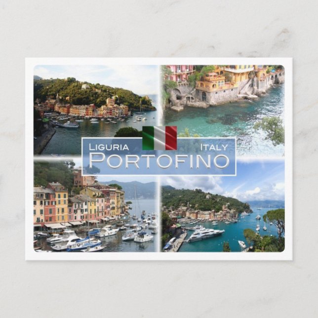 Carte Postale IT Italie - Ligurie - Portofino - (Devant)
