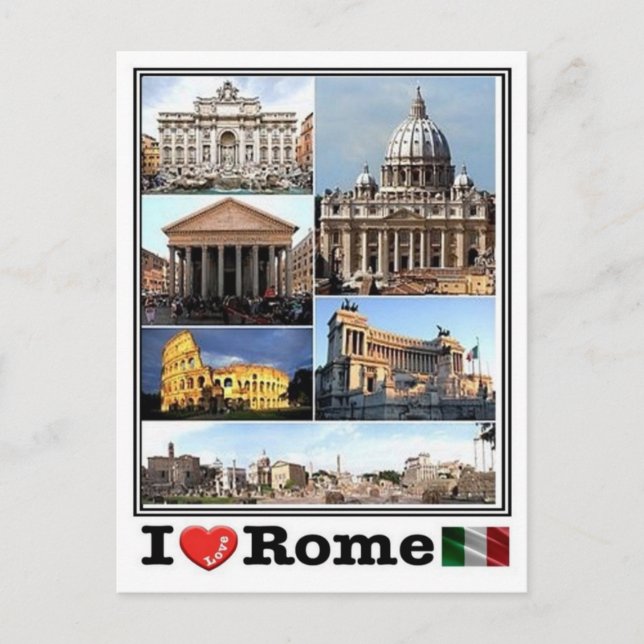 Carte Postale IT Italie - Rome - (Devant)