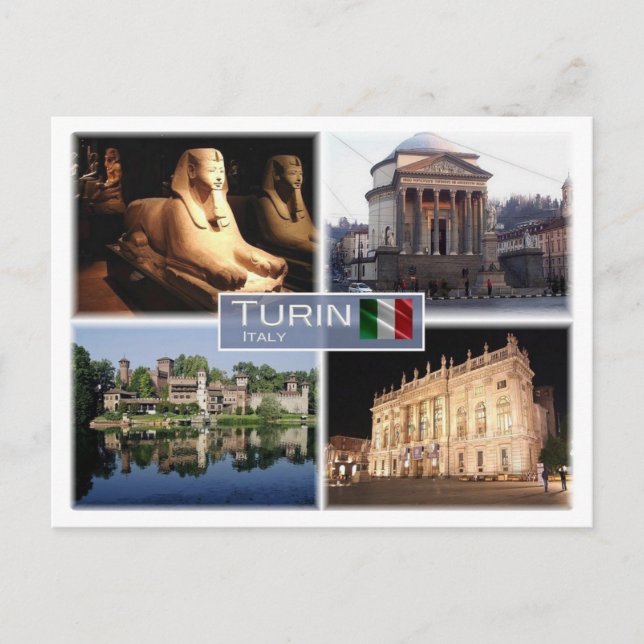 Carte Postale IT Italie - Turin Torino - (Devant)