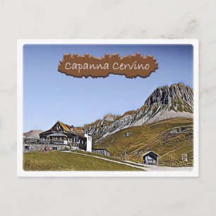 Carte Postale It Italy - cabane alpine Capanna Cervino - Dolomit