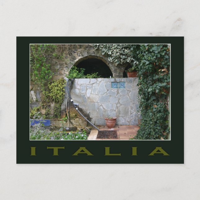 Carte postale Italia Romantique (Devant)