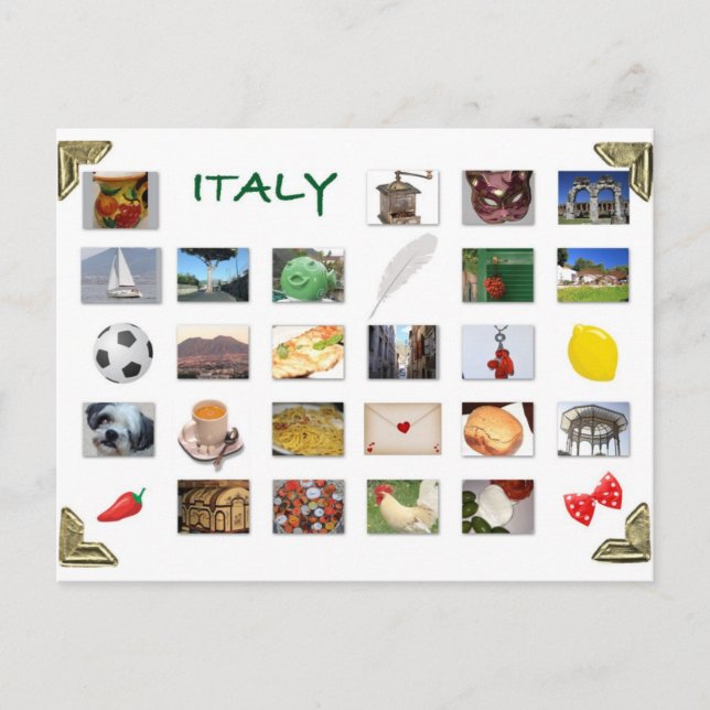 Carte Postale Italian (Devant)