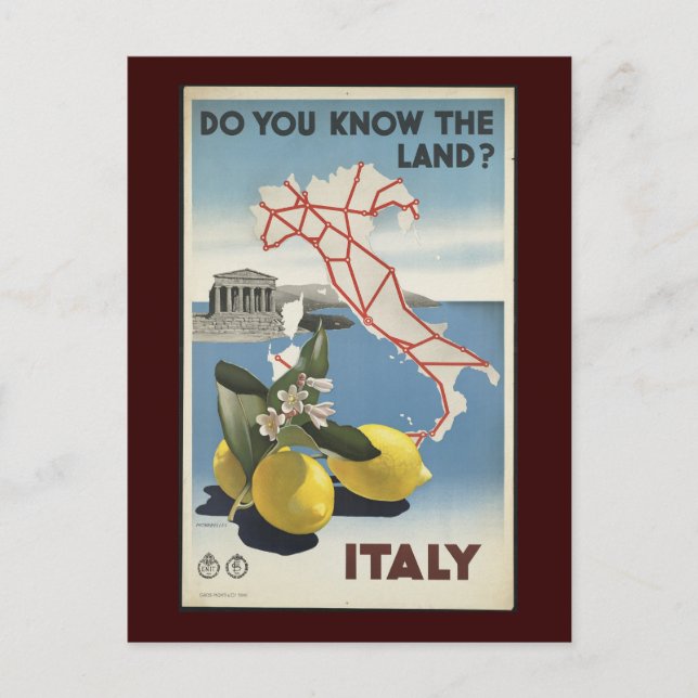 Carte Postale Italie (Devant)