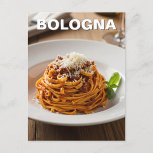 Carte Postale Italie Bologne Tagliatelle al ragù