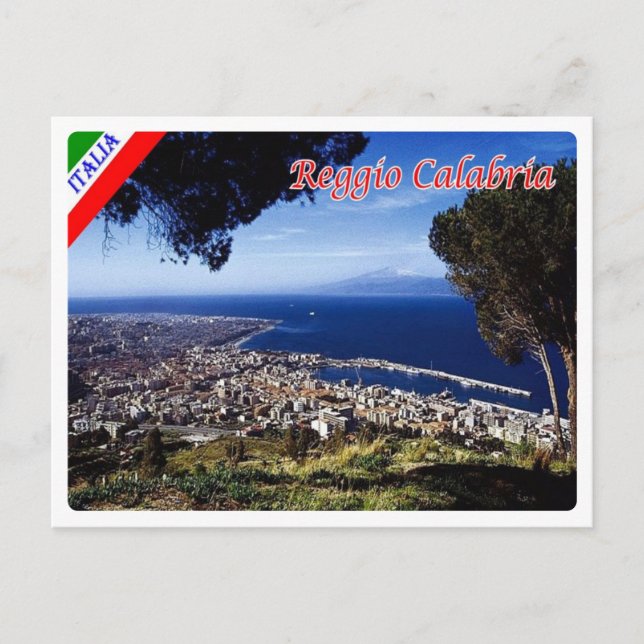 Carte Postale Italie - Calabre - Reggio Calabre - (Devant)