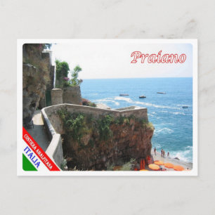 Carte Postale Italie - Campanie - Côte d'Amalfi - Praiano -