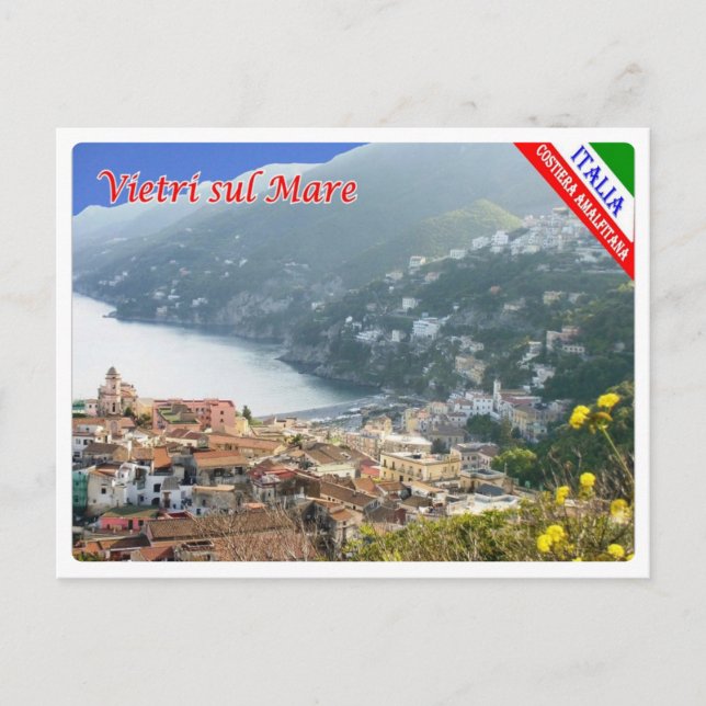 Carte Postale Italie - Campanie - Côte d'Amalfi - Vietri - (Devant)