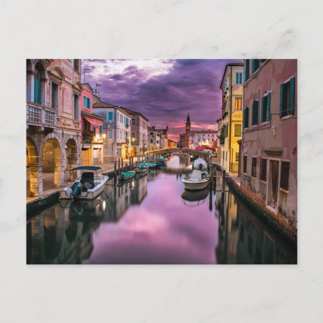 Carte Postale Italie Canal de Venise (Devant)