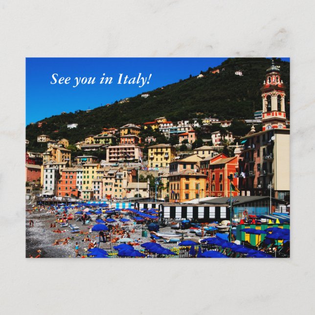Carte Postale Italie colorée (Devant)