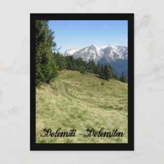 Carte Postale Italie, Dolomites