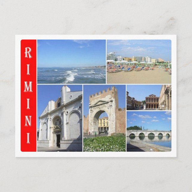 Carte Postale Italie - Emilie Romagne - Rimini - Mosaic - (Devant)