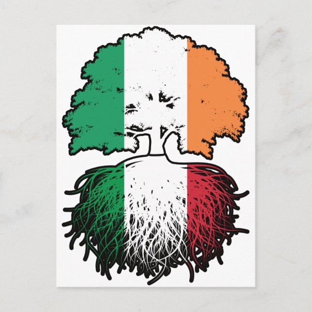 Carte Postale Italie Irlande Irlande Irlande Irlande Italie Drap (Devant)