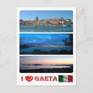 Carte Postale Italie - Latium - Gaeta - I Love -