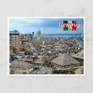 Carte Postale Italie - Ligurie - Gênes - Centre-ville -