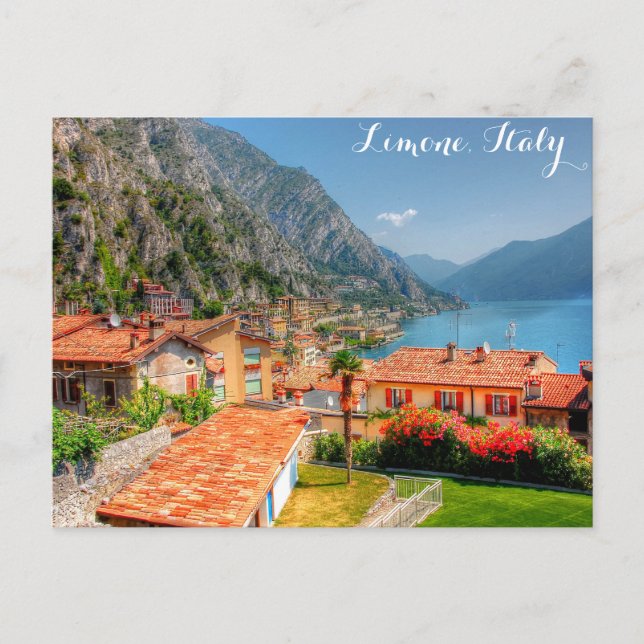Carte Postale Italie Limone Sur Garda (Devant)