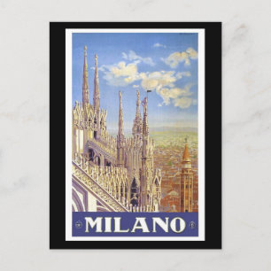 Carte Postale Italie Milan Assisi Napoli Vérone San Remo