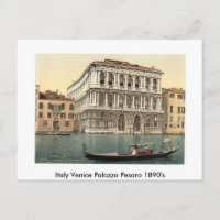 Italie Palazzo Pesaro de Venise 1890