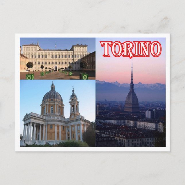 Carte Postale Italie - Piémont - Torino - Mosaic - (Devant)