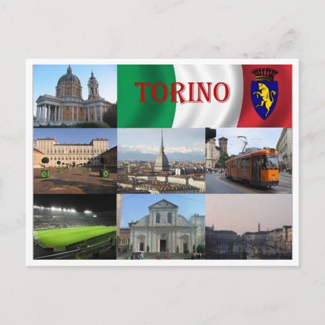 Carte Postale Italie - Piémont - Torino - Mosaic - (Devant)