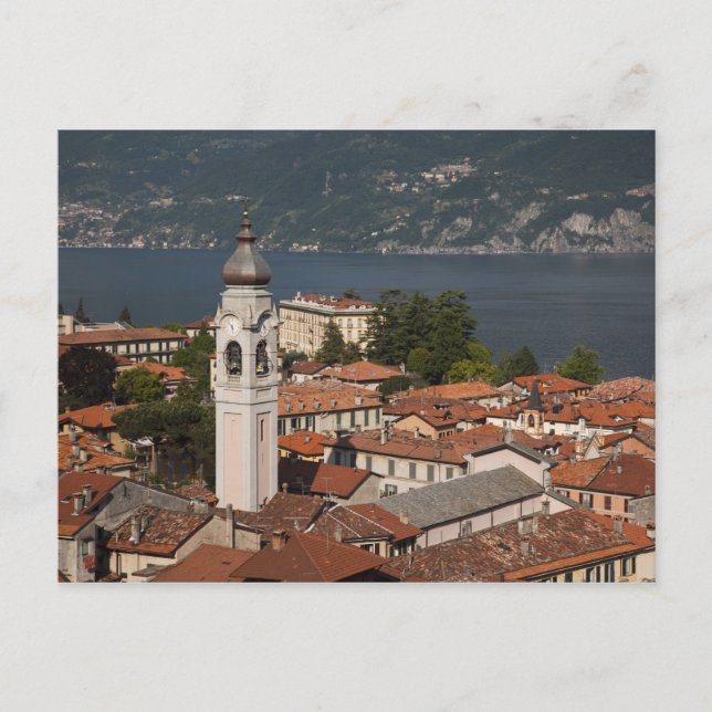 Carte Postale Italie, Province de Côme, Menaggio. Vue ville et 2 (Devant)