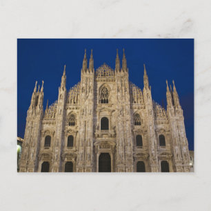 Carte Postale Italie, Province de Milan, Milan. la cathédrale de