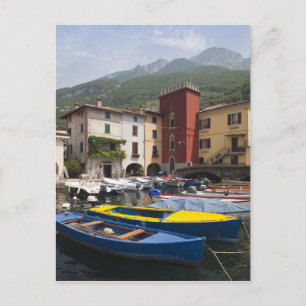Carte Postale Italie, province de Vérone, Malcesine. Cassone vie