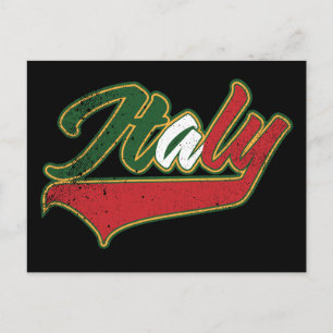 Carte Postale Italie Rétro