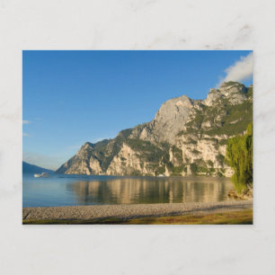 Carte Postale Italie, Riva del Garda, Lac de Garde, Mont