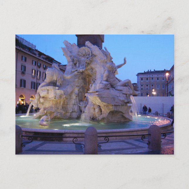 Carte Postale Italie, Rome (Devant)