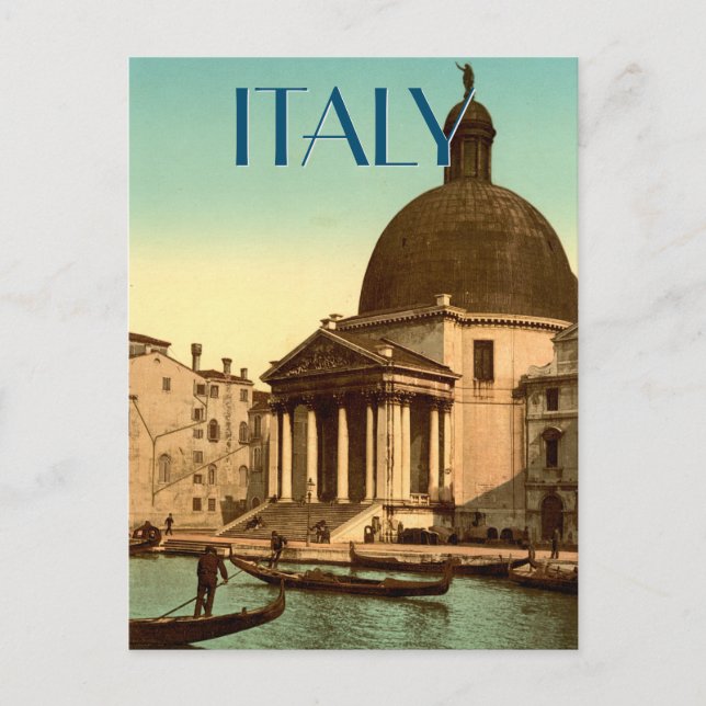Carte Postale Italie San Simeone Piccolo Venice Texte personnali (Devant)