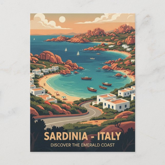 Carte postale Italie Sardaigne (Devant)