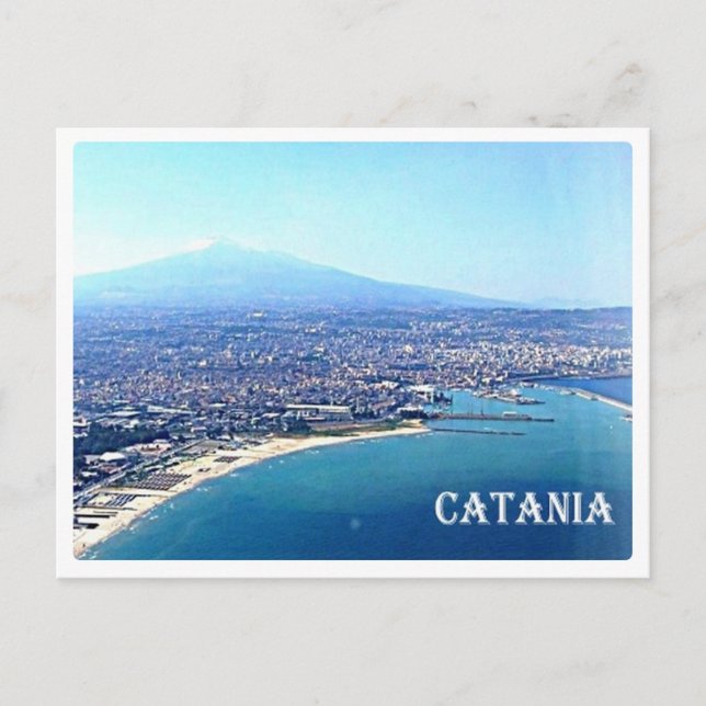 Carte Postale Italie - Sicile - Catane - Etna - (Devant)