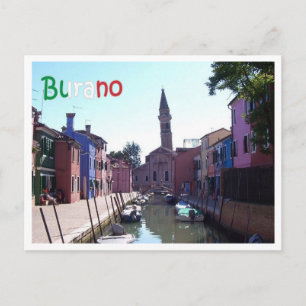 Carte Postale Italie - Venise - Burano -