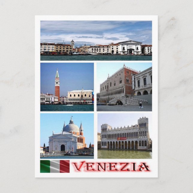 Carte Postale Italie - Venise - Mosaïque - (Devant)