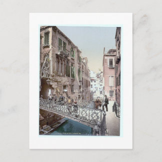 Carte Postale Italie Venise Ponte del Paradiso 1890