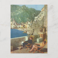 Italie vintage, côte amalfitaine années 1930