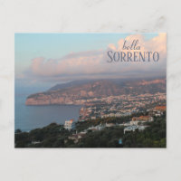 Carte postale italienne "Bella Sorrento"