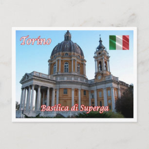 Carte Postale Italy - Piedmont - Torino -  Superga Basilica -