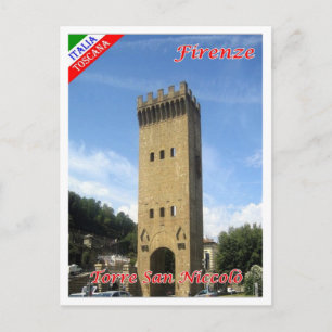 Carte Postale Italy - Tuscany - Florence - Torre San Niccolo' -