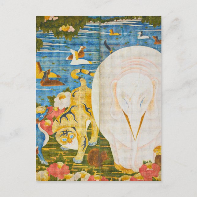 Carte Postale Ito Jakuchu - Les animaux mystérieux (Devant)