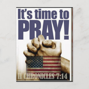 Carte Postale It's Time to Pray