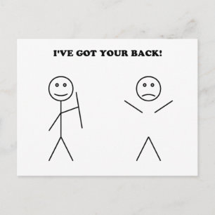 Carte Postale I've got your back