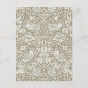 Carte Postale Ivory, Thief fraise, William Morris