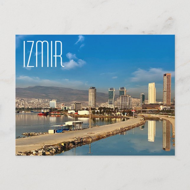 Carte Postale Izmir Turquie (Devant)