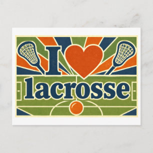 Carte Postale "J'[Aime] la crosse"