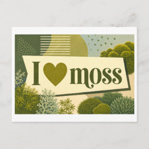 Carte Postale "J'[Aime] la mousse"